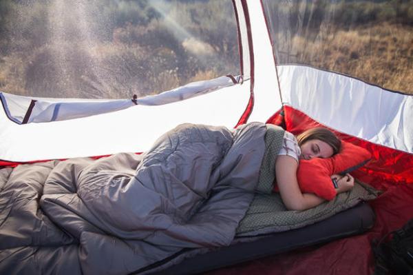 Sleep well during camping